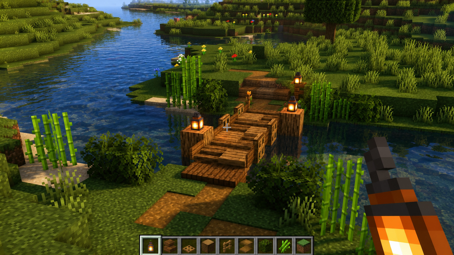 This easy outdoor build hack turns rivers into scenic paths