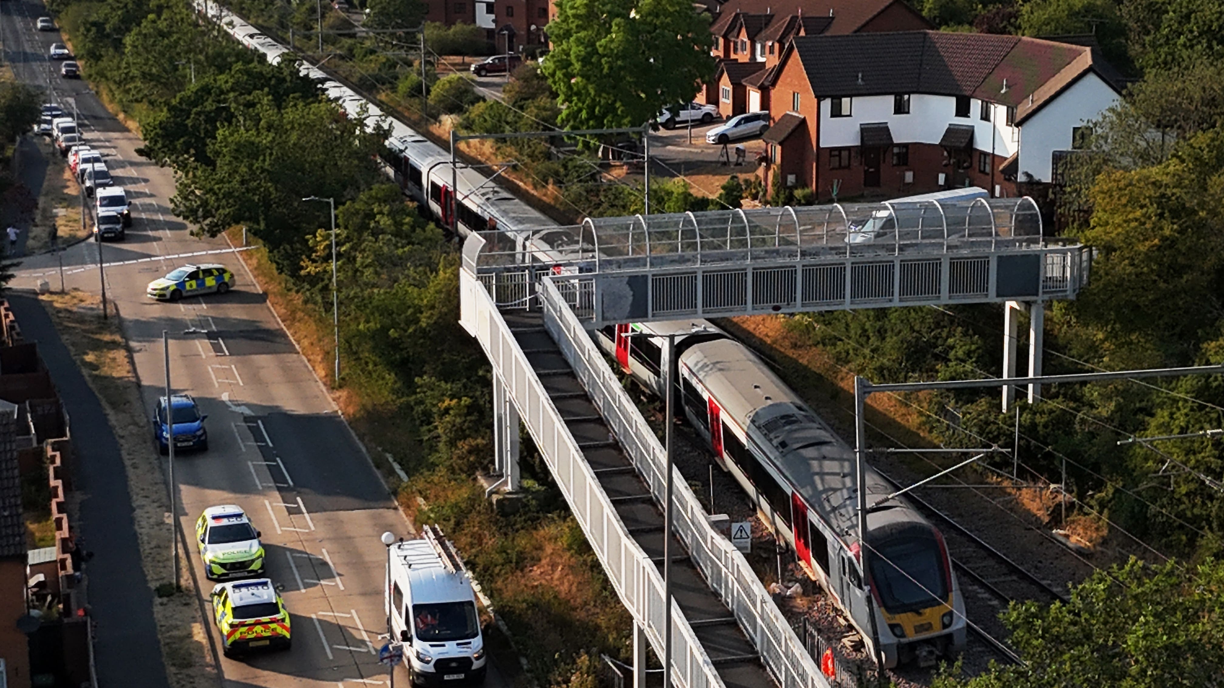 Essex train derailed at 77mph and driver reported seeing 'kink' in ...