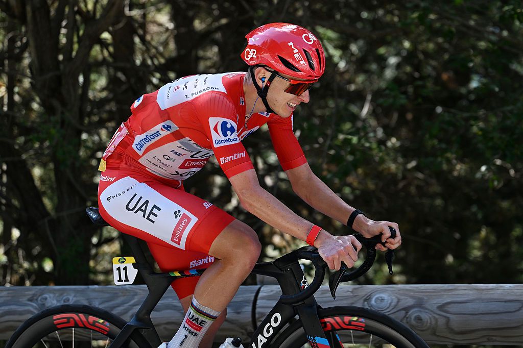 Tadej Pogačar abandons the Vuelta after crash on stage eight