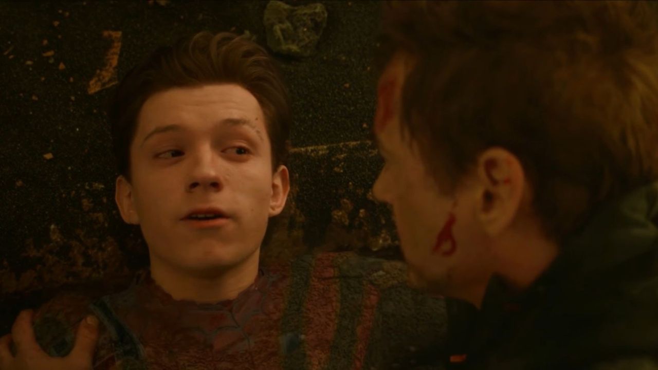 Robert Downey Jr.'s take on filming Tom Holland's Infinity War death scene has me in my feels