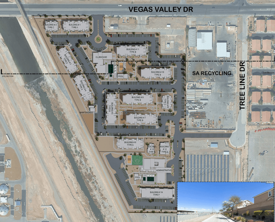 Proposed veterans housing complex heads to Clark County for final zoning vote