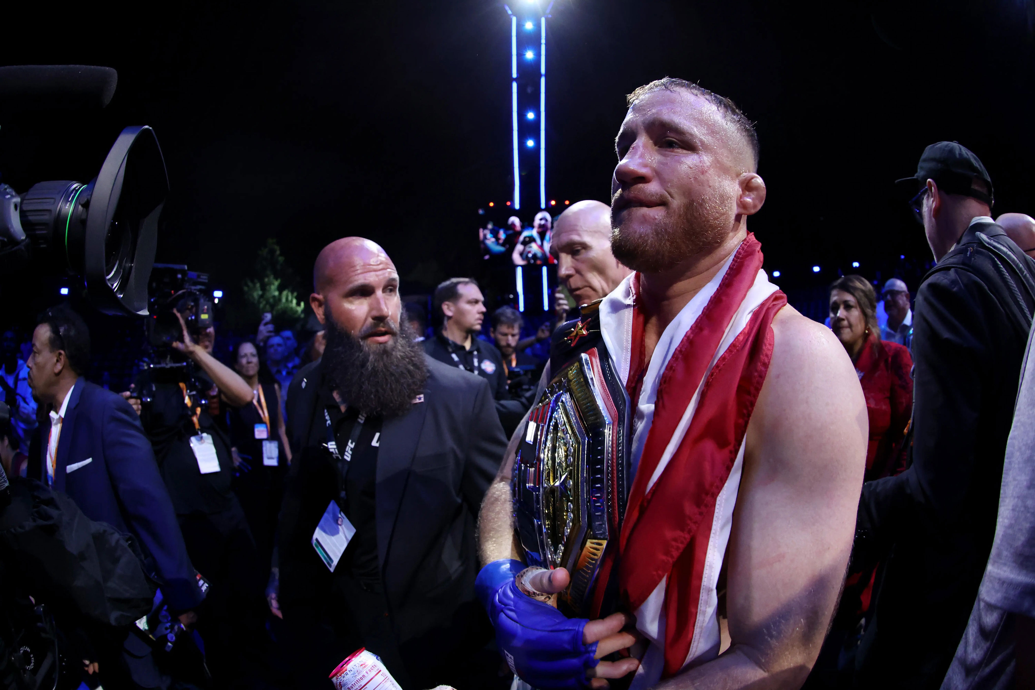 Justin Gaethje reveals worrying health update after UFC Freedom 250 war ...