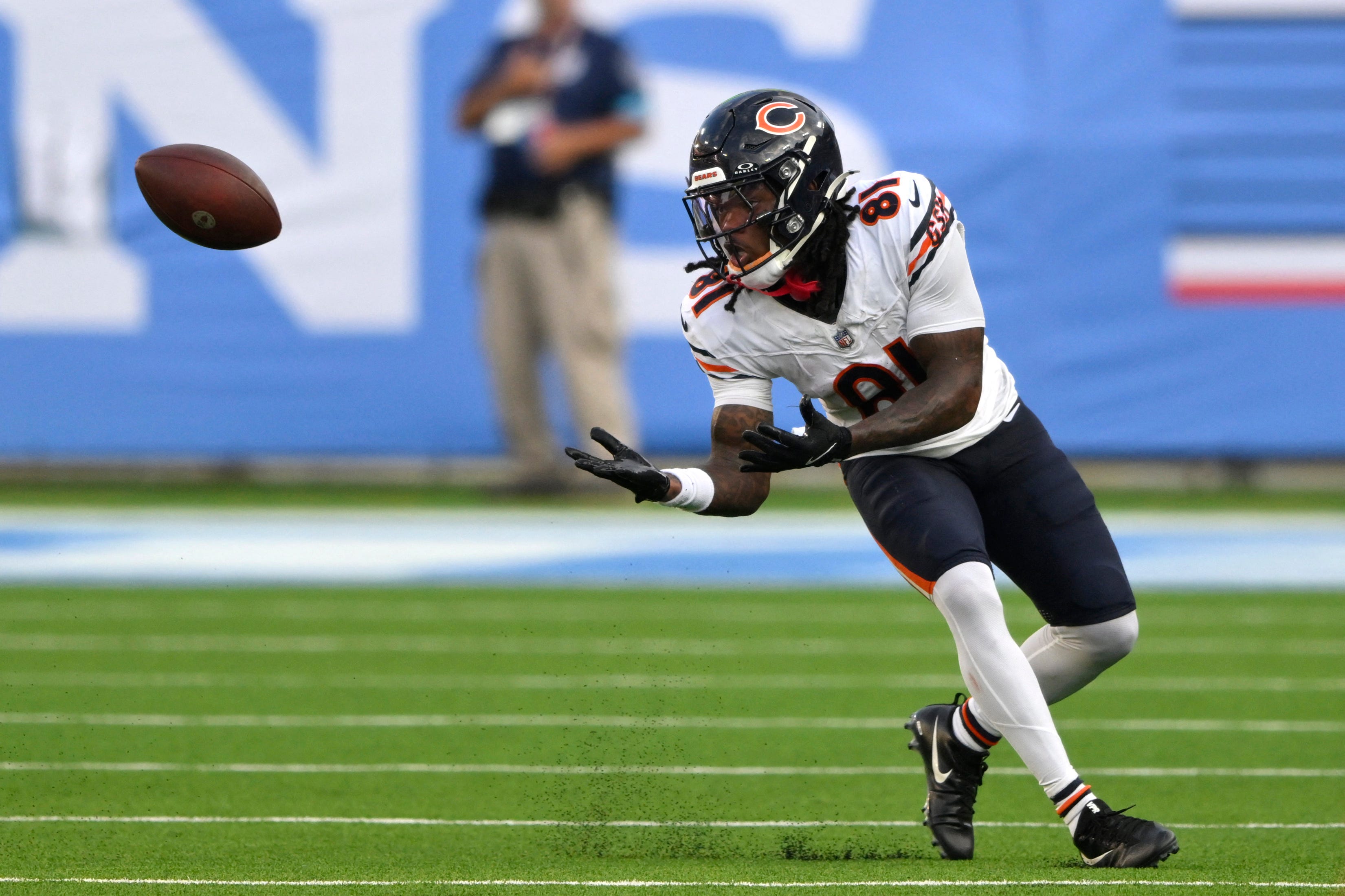 See Bears WR Zavion Thomas' new jersey number