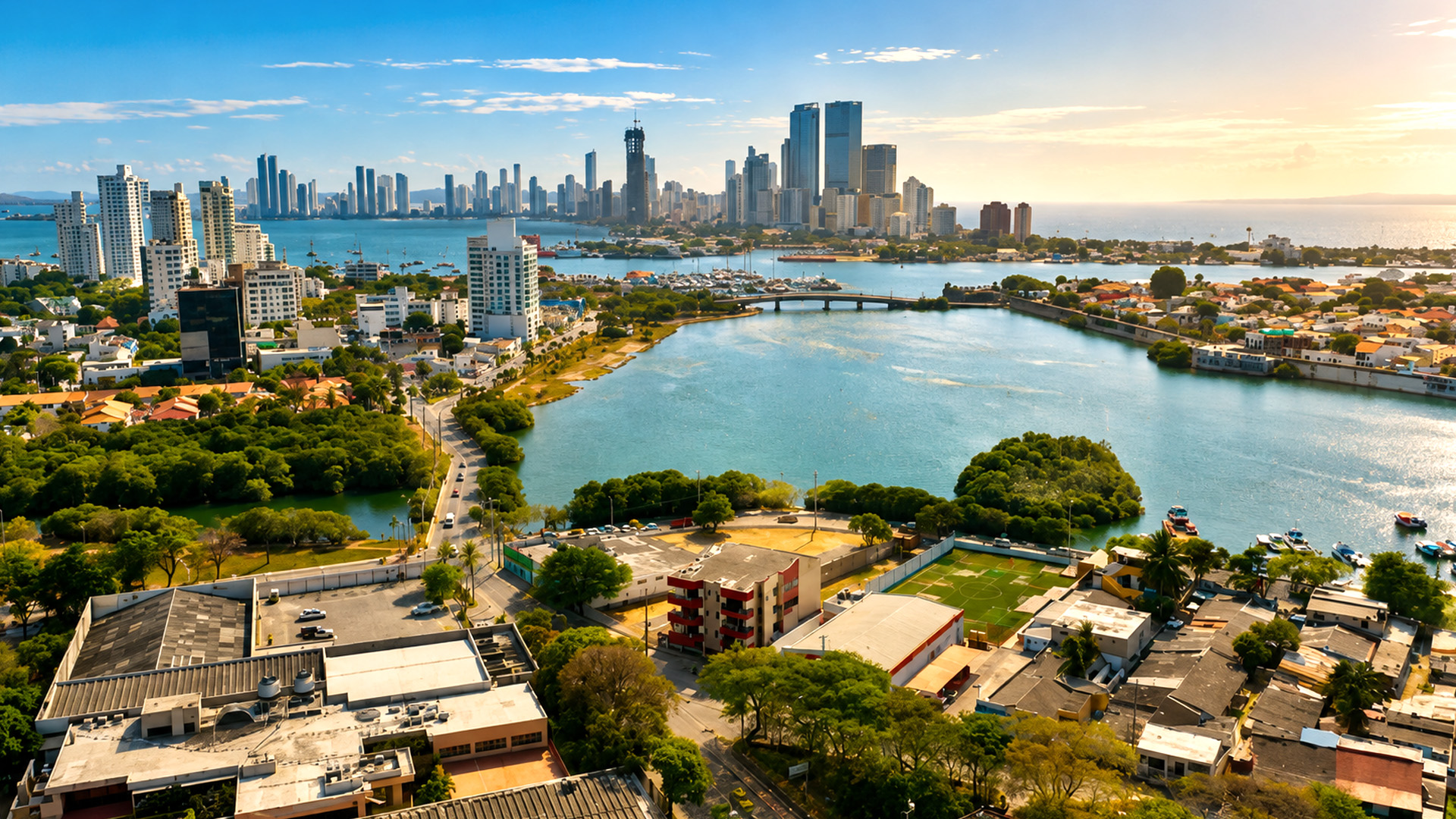Where colonial Cartagena meets a modern Caribbean skyline