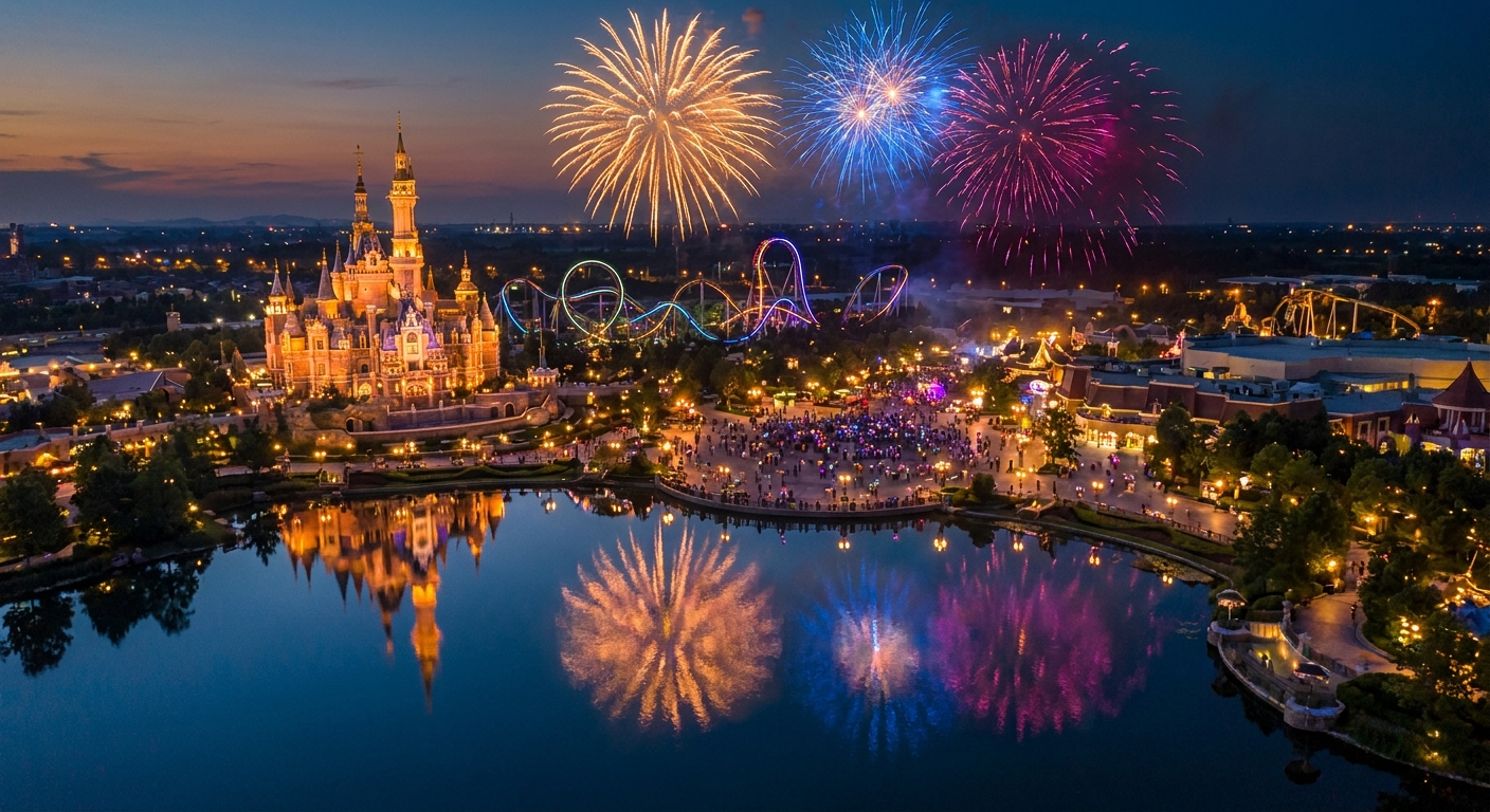 25 most visited theme parks in the world (2023-2024 data)