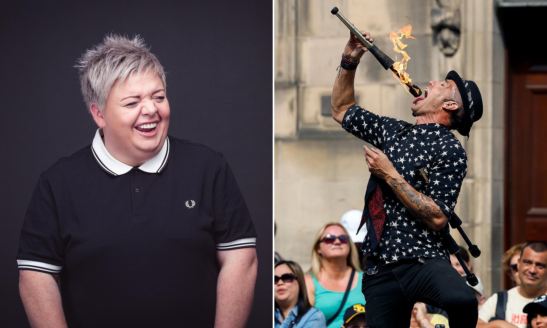 Fringe whinge! Scots comic blames festival's late start for slump in ticket sales
