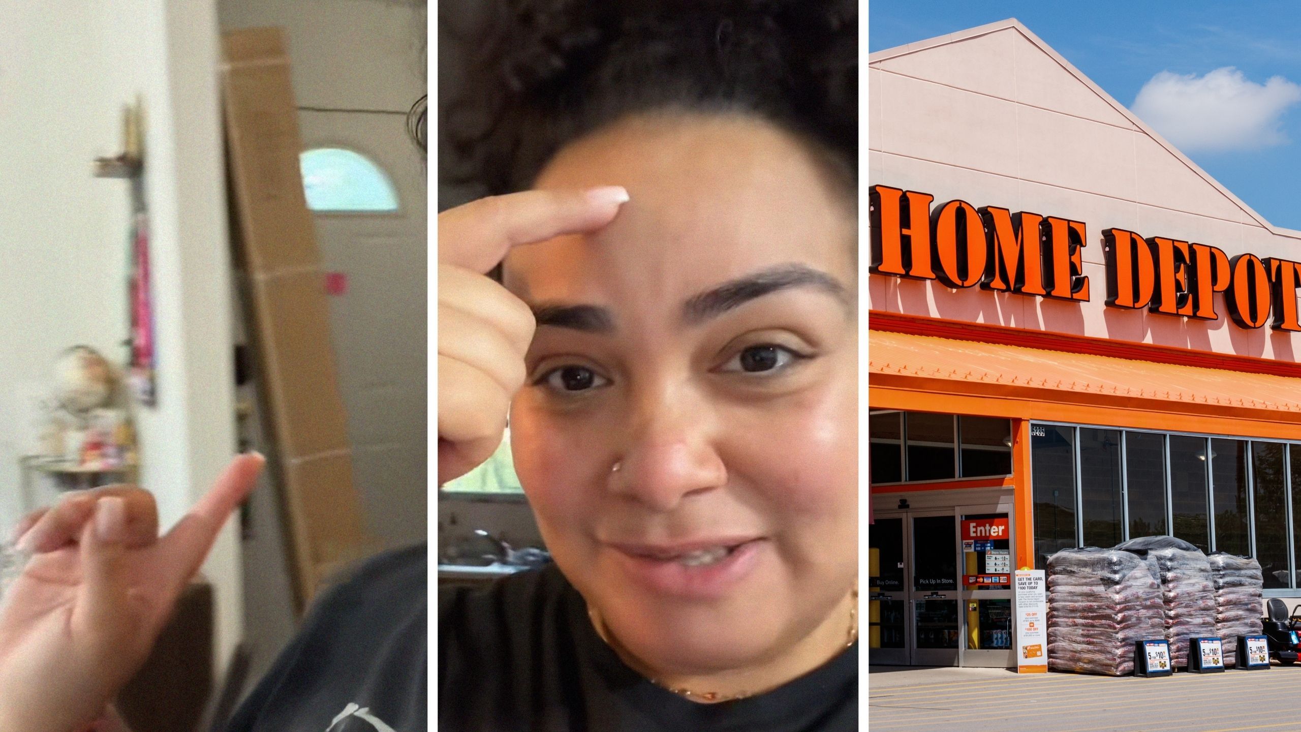 Woman orders vanity from Home Depot. Then she goes to pick it up—and knows she's in trouble when they ask where her car is