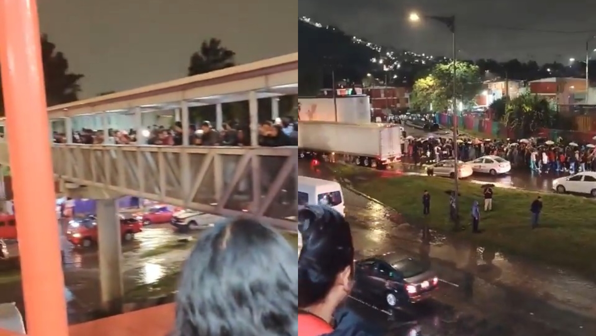 Así se vivieron las intensas lluvias en Iztapalapa: inundaciones, caos ...