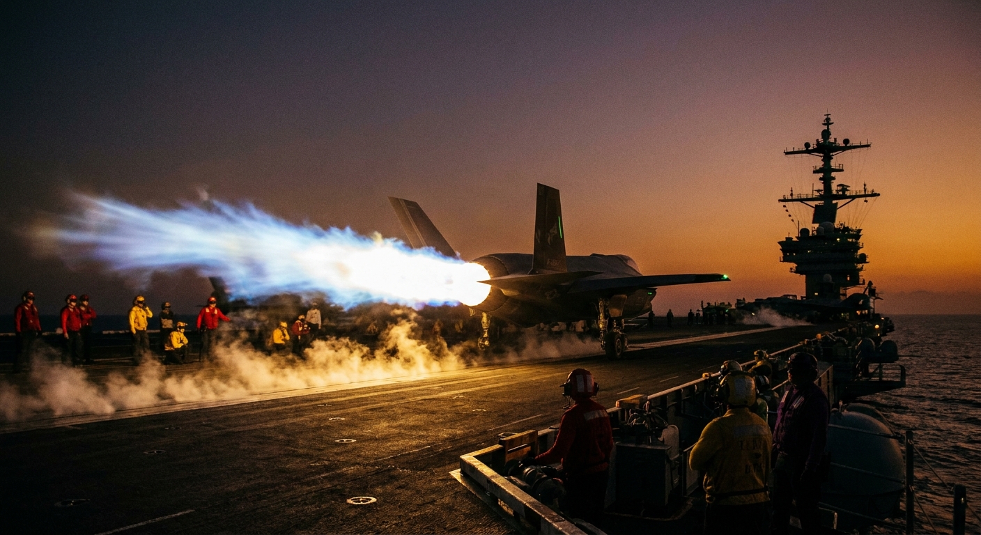 Carrier Air Wing Evolution: F-35C & Future Air Dominance