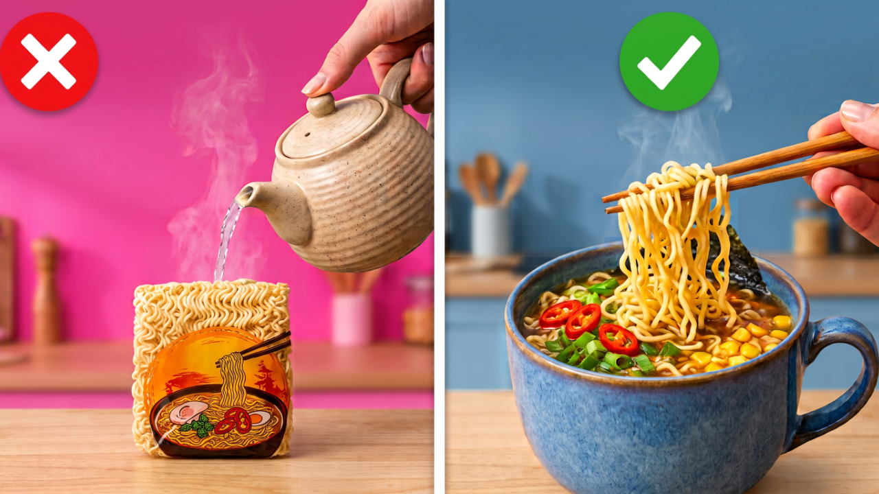 Quick and easy meals to make at work in just 5 minutes