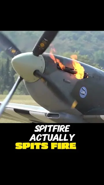 RC Spitfire spits fire with immersive FPV cockpit view