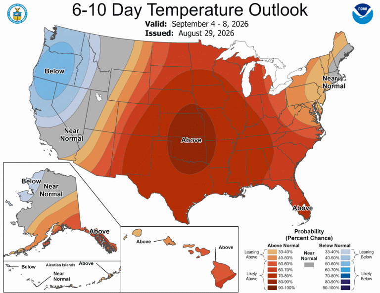 Heat, humidity and a few storm chances ahead for Iowa