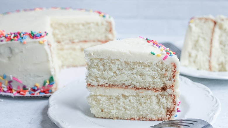 Classic white cake recipe