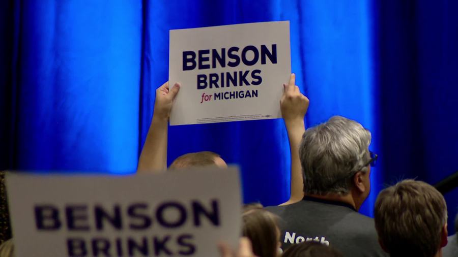 Michigan Democrats hold nominating convention, aiming to unite for US Senate race