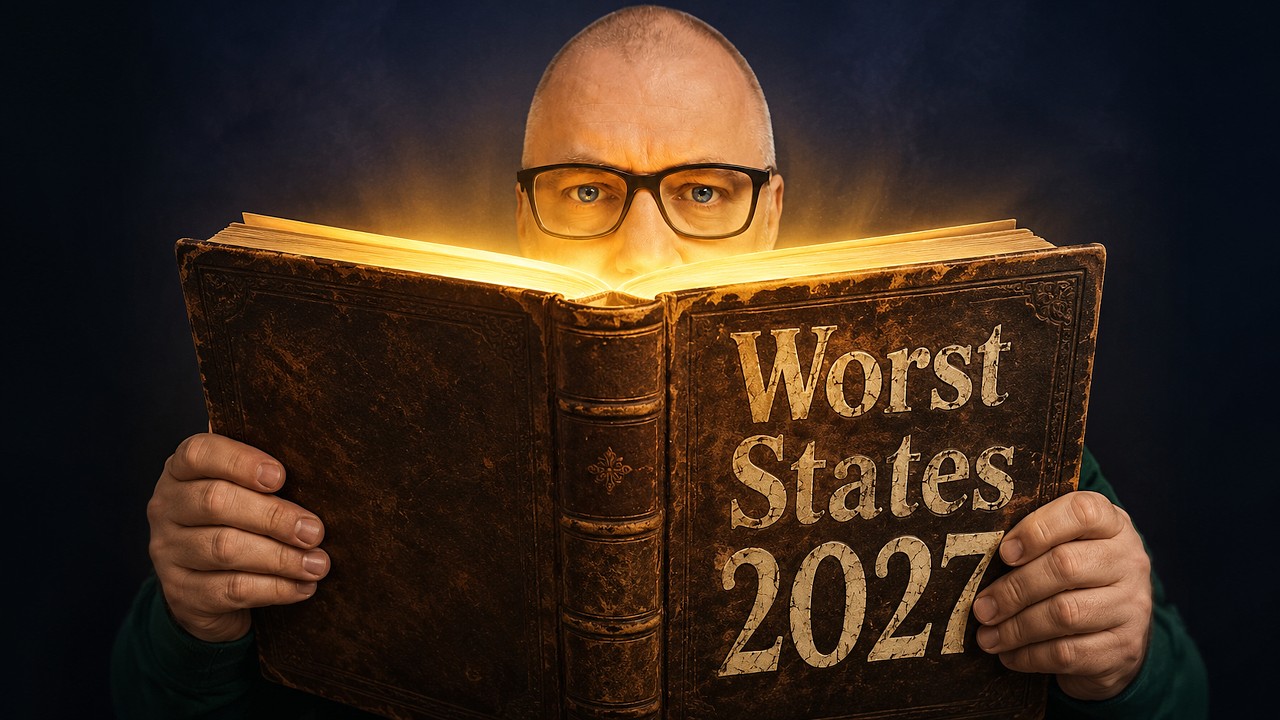 10 worst states to move to in 2027