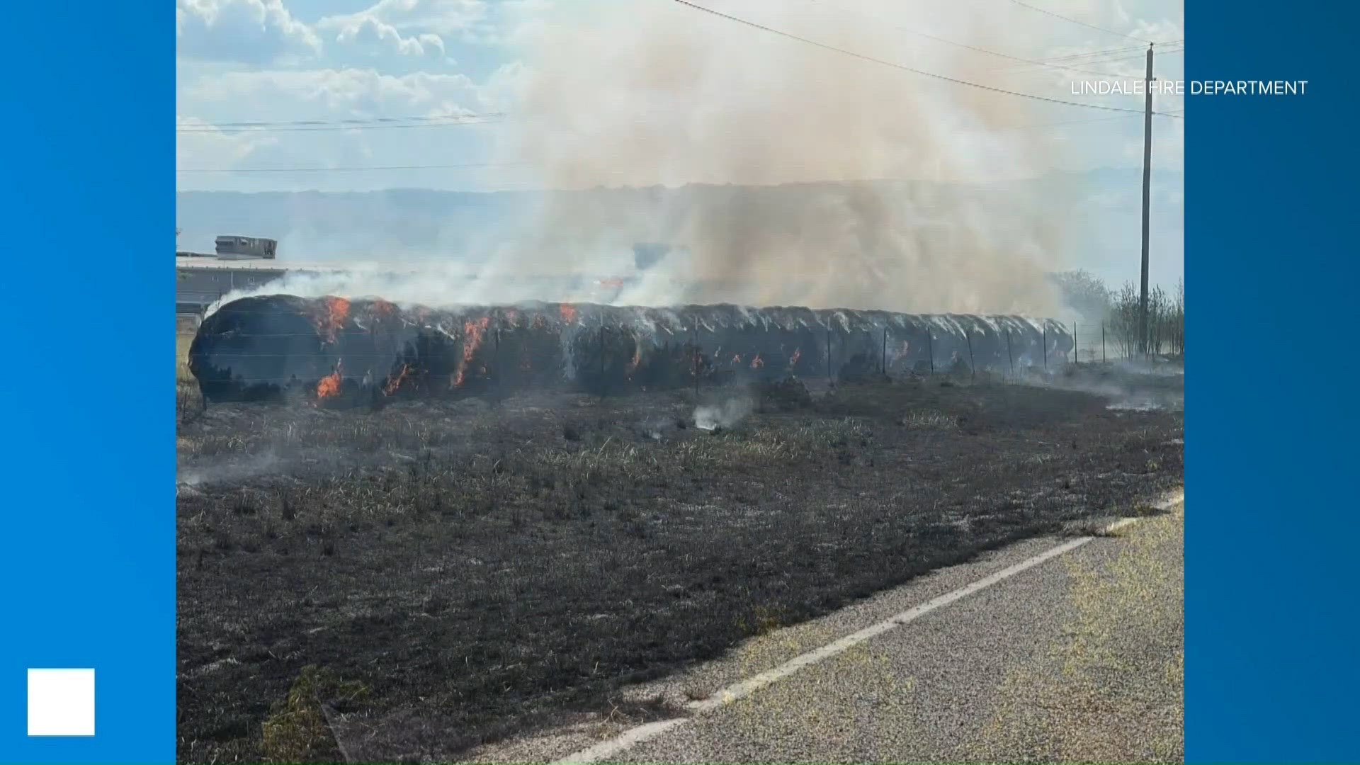 Firefighters battle grass fires across East Texas as dry conditions ...