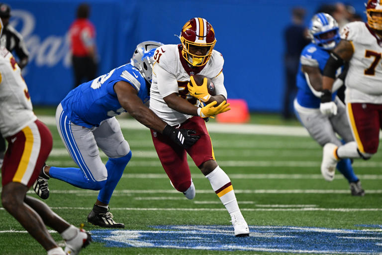Why did the Commanders release rookie running back?