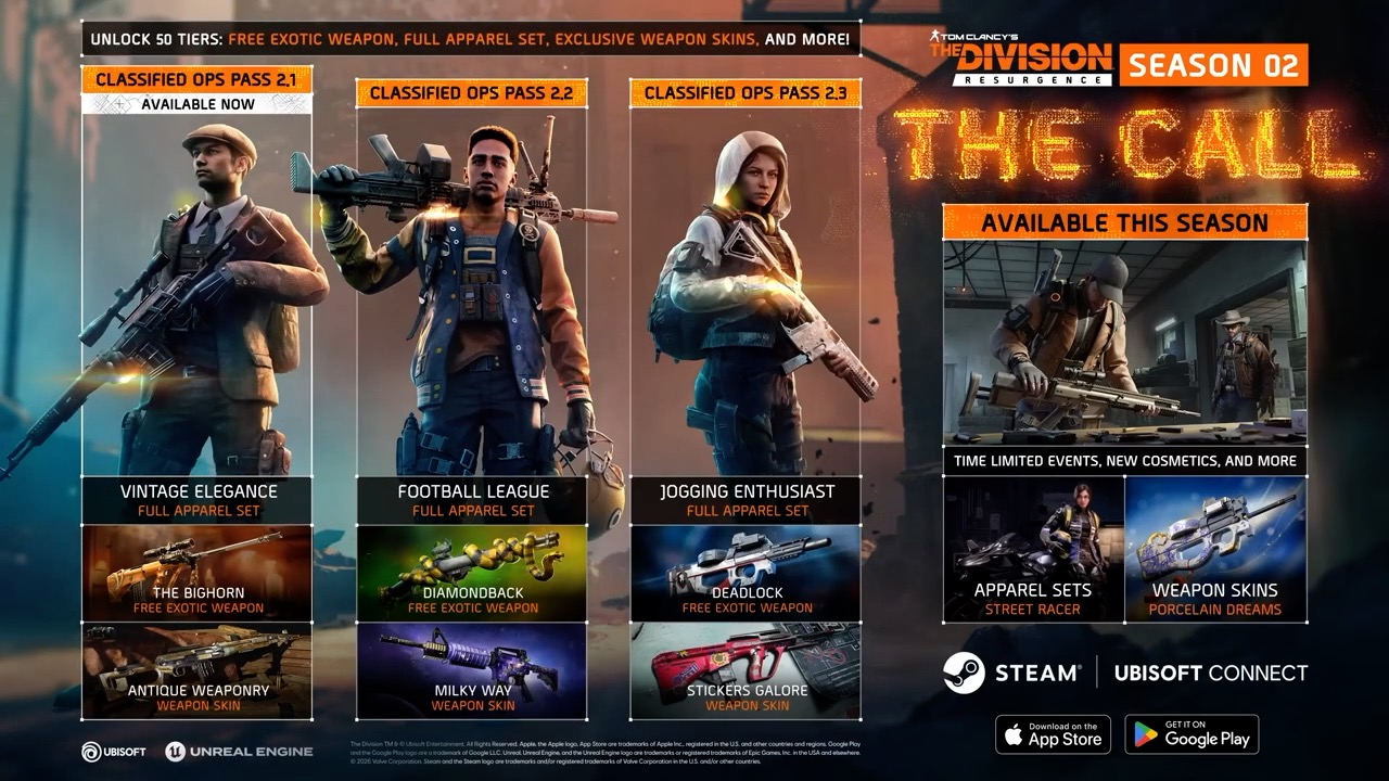 The Division Resurgence official season 2 phase 1 launch trailer
