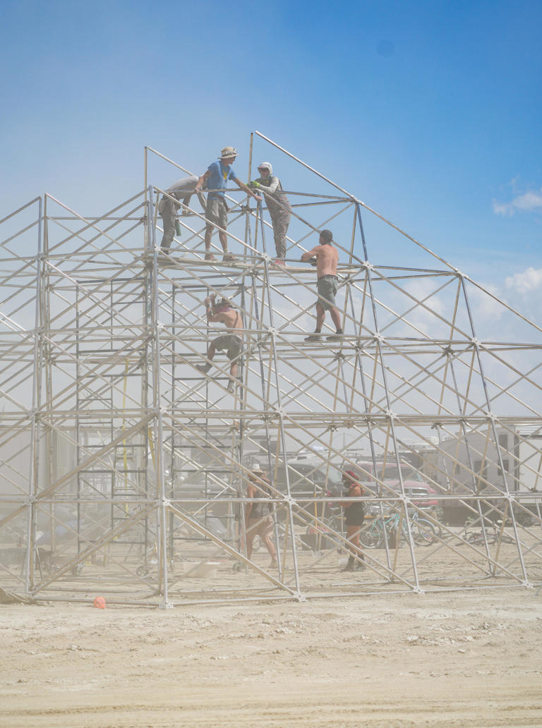 Burning Man 2026 opens with thousands pouring into the Nevada desert