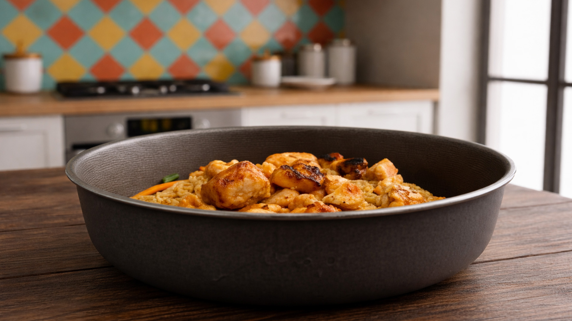 One-pan chicken and rice for the easiest cozy dinner
