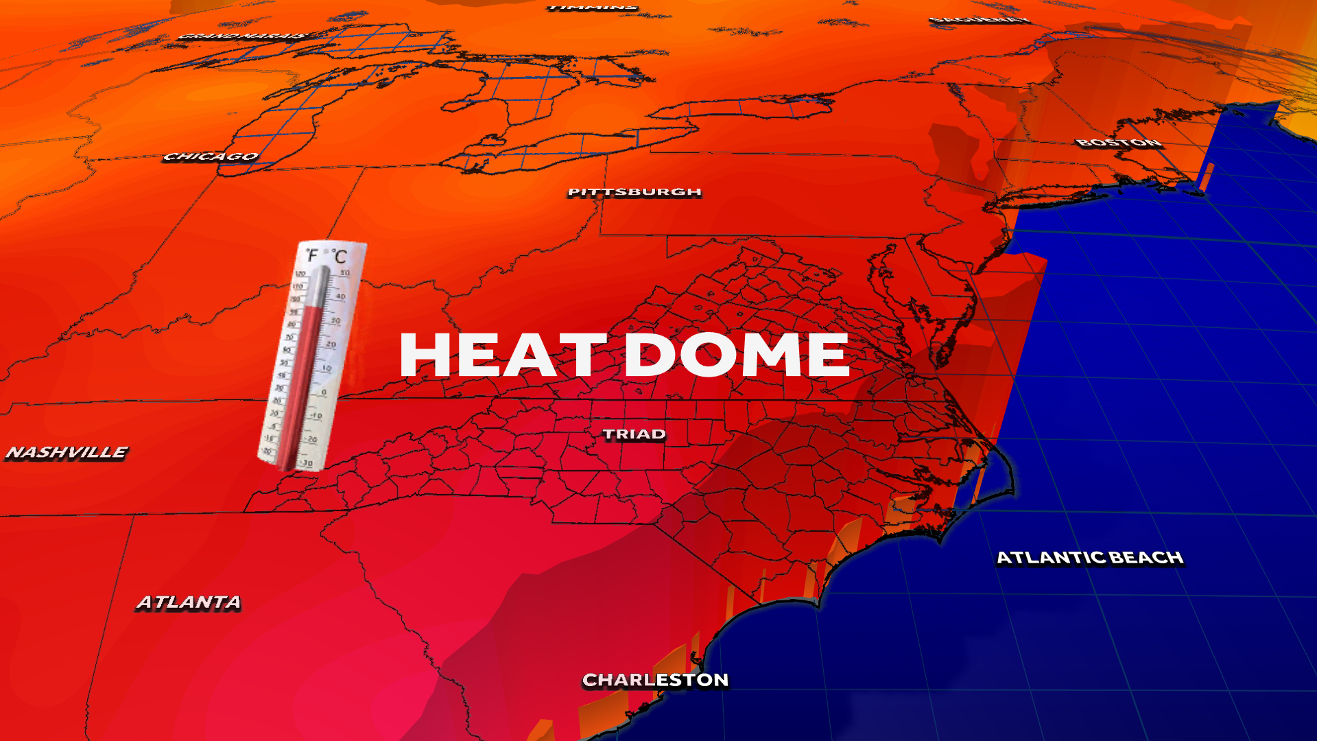 Several thousand people have gone to the hospital for heat exposure in North Carolina this year