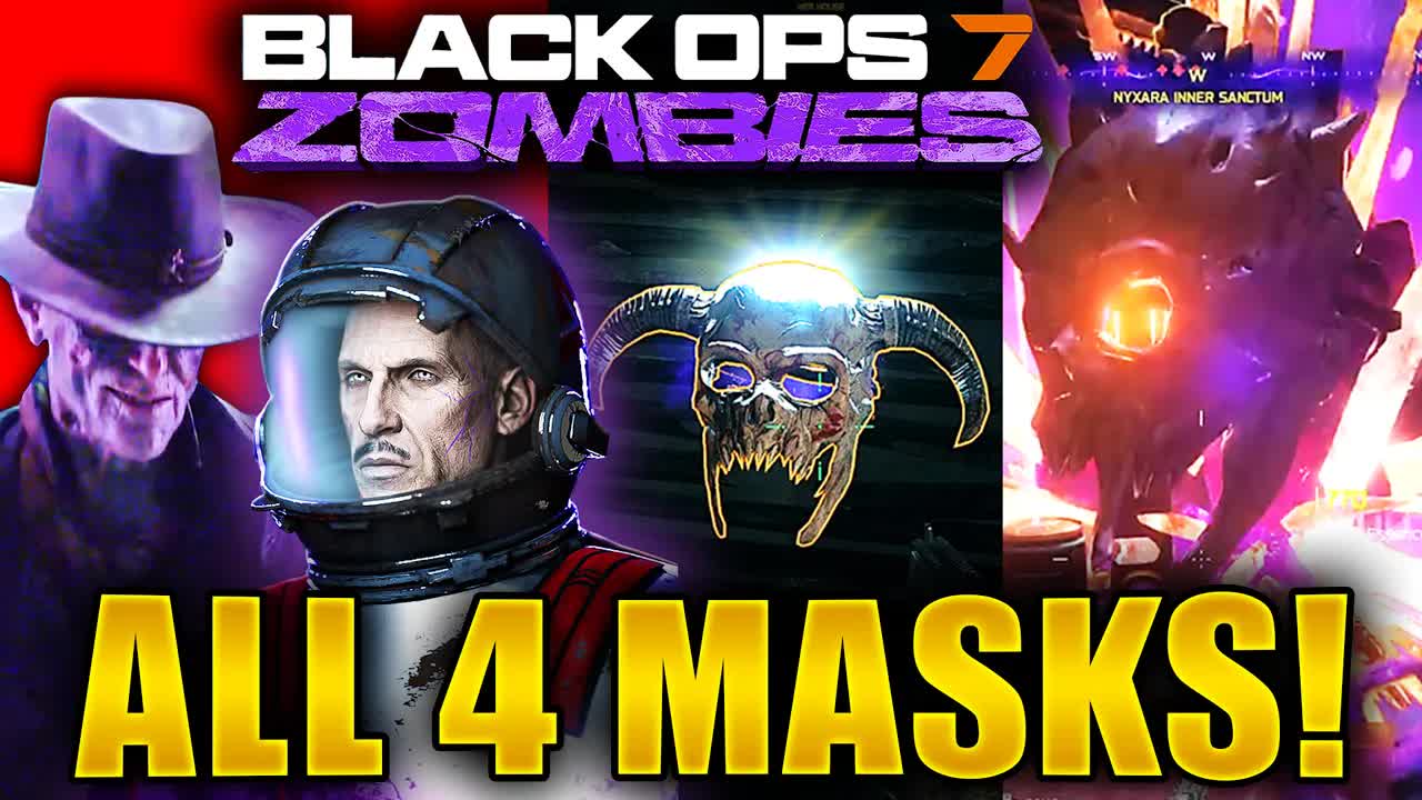 Rex Infernus how to get all 4 masks/helmets Easter egg guide! (Black ...
