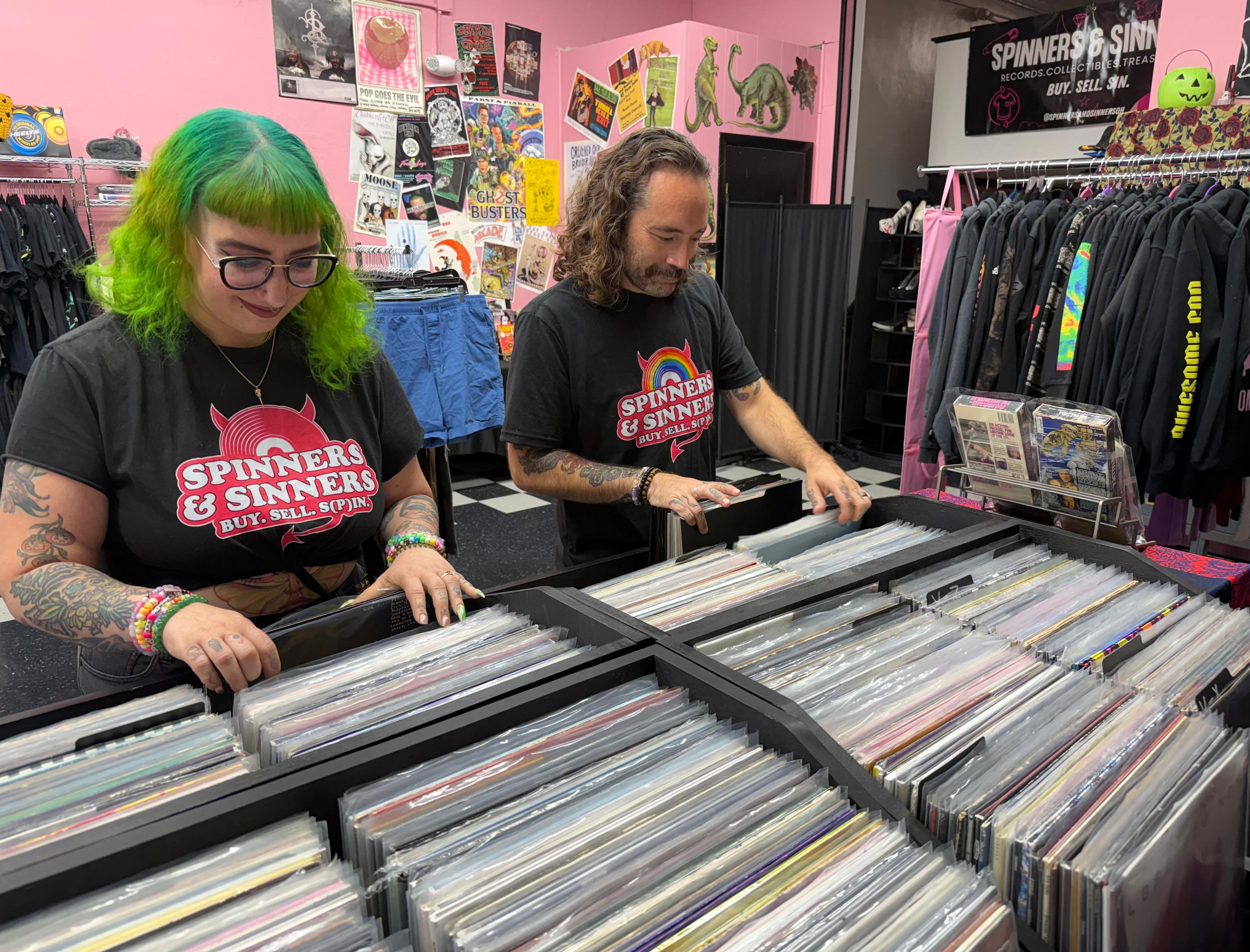 Things to do. Canton record store, vintage furniture, 'Jekyll & Hyde'