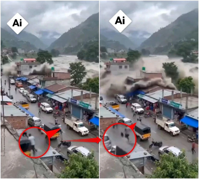 Loạn AI giả sự tàn khốc của lũ quét Nepal, chính phủ yêu cầu TikTok, Meta gỡ bỏ ngay