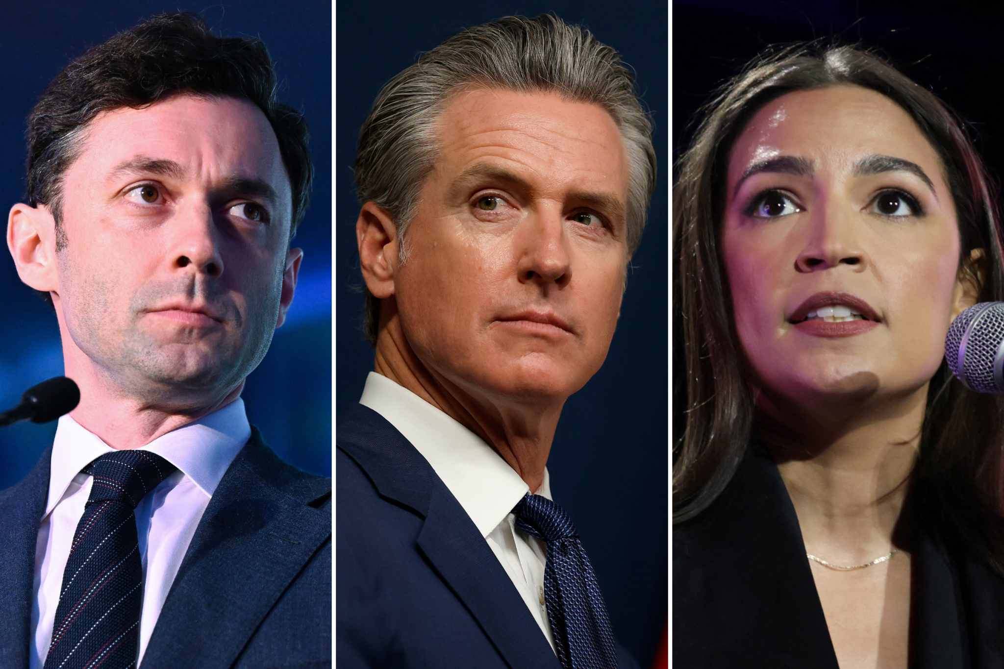 How voters view AOC, Newsom and Ossoff compared to Obama before 2008 run
