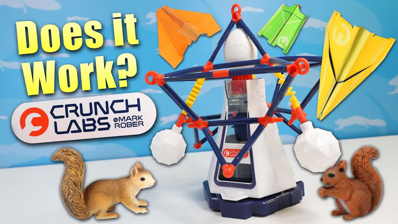 Mark Rober's new Crunch Labs toys: Do they actually work?