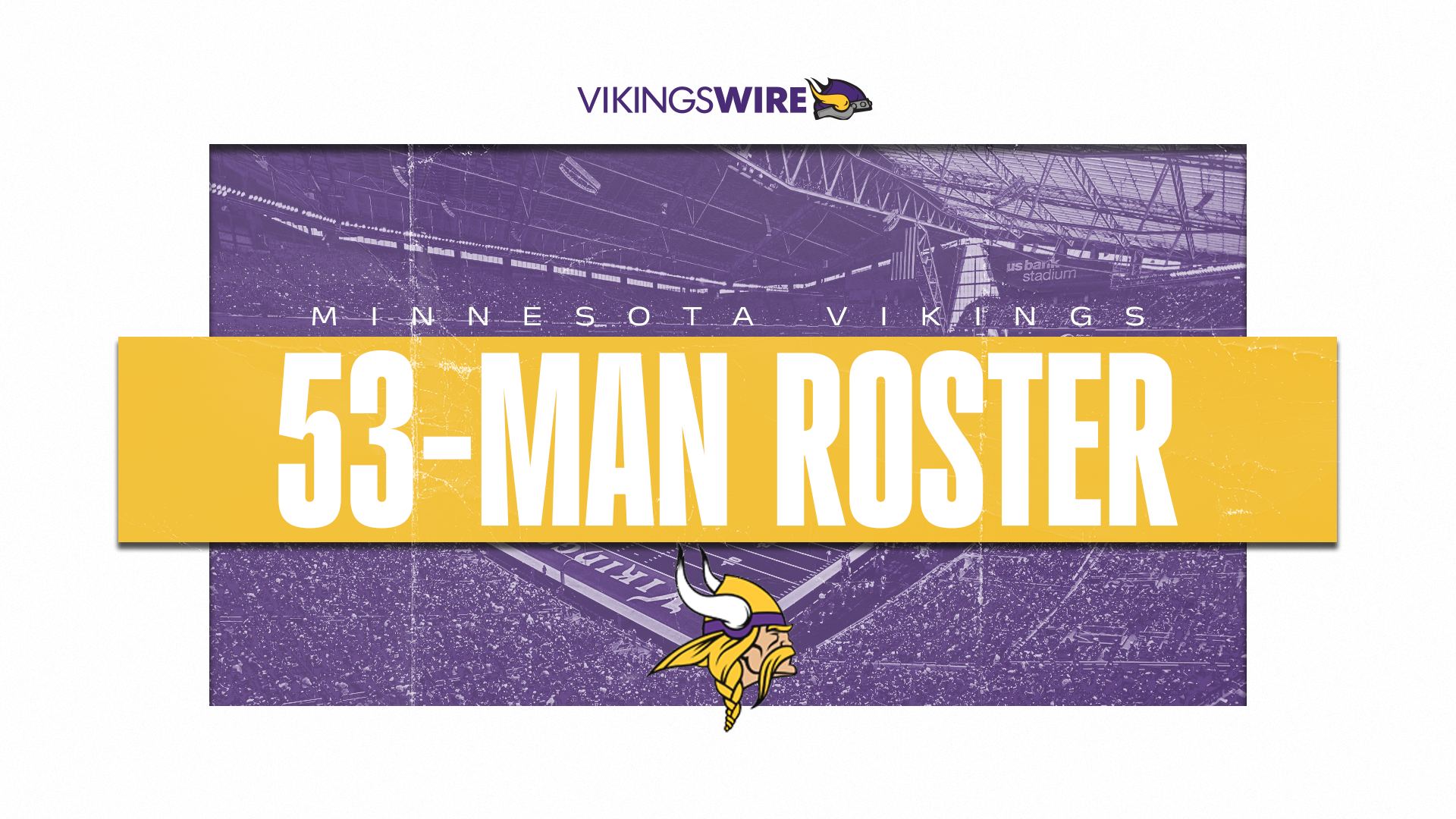 Vikings 53-man roster (updated live)