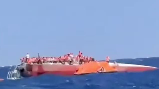 Major rescue operation underway after boat carrying 267 people capsizes ...