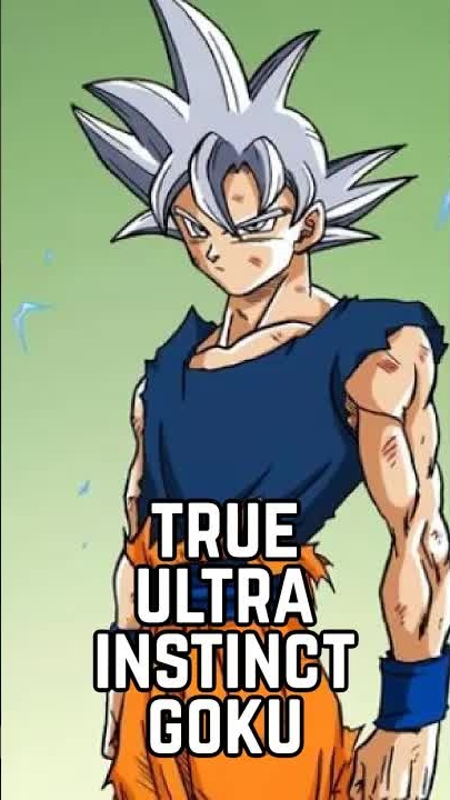 True Ultra Instinct Goku Explained From dragonballsuper