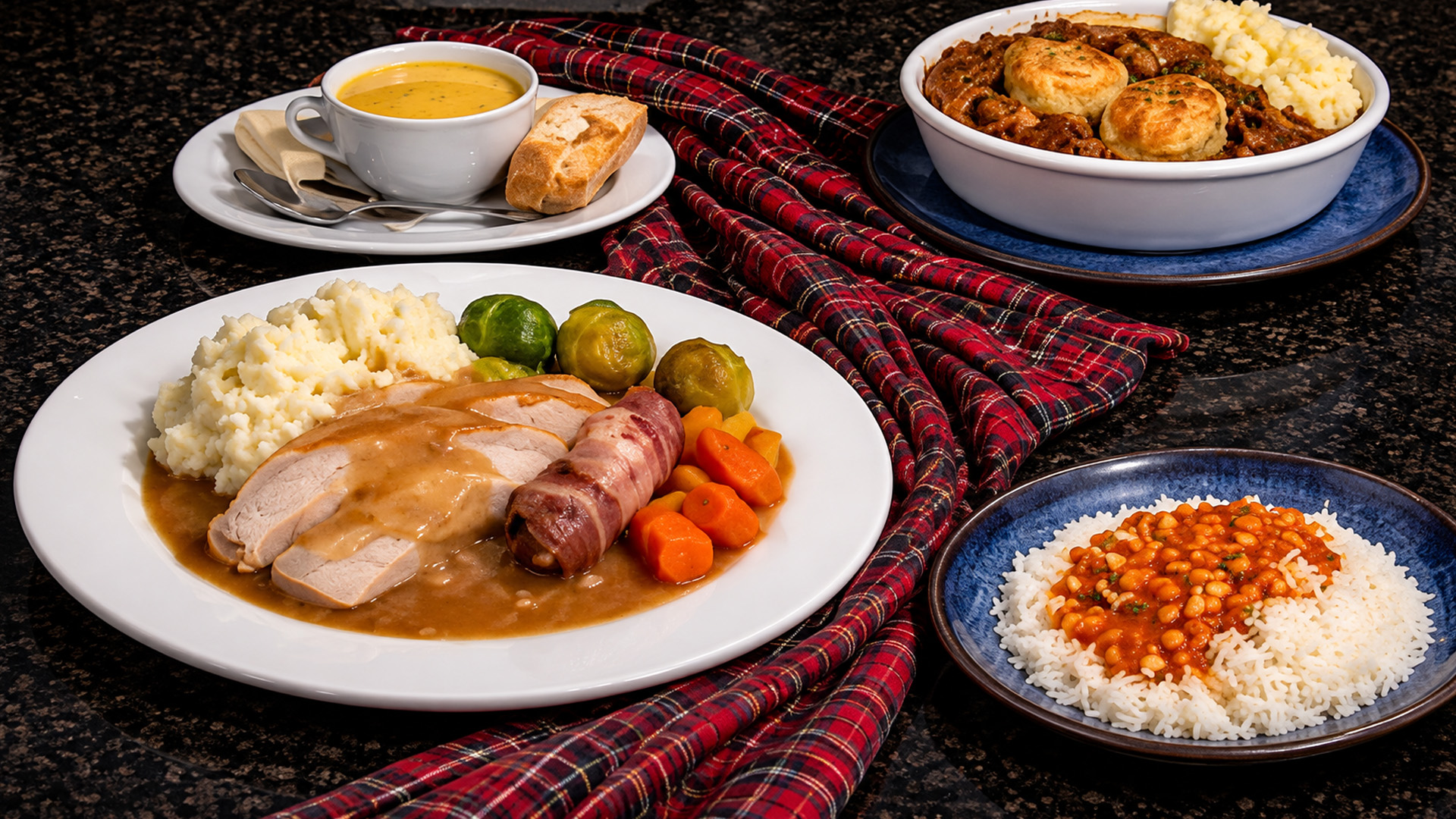 Scottish comfort food throughout the week