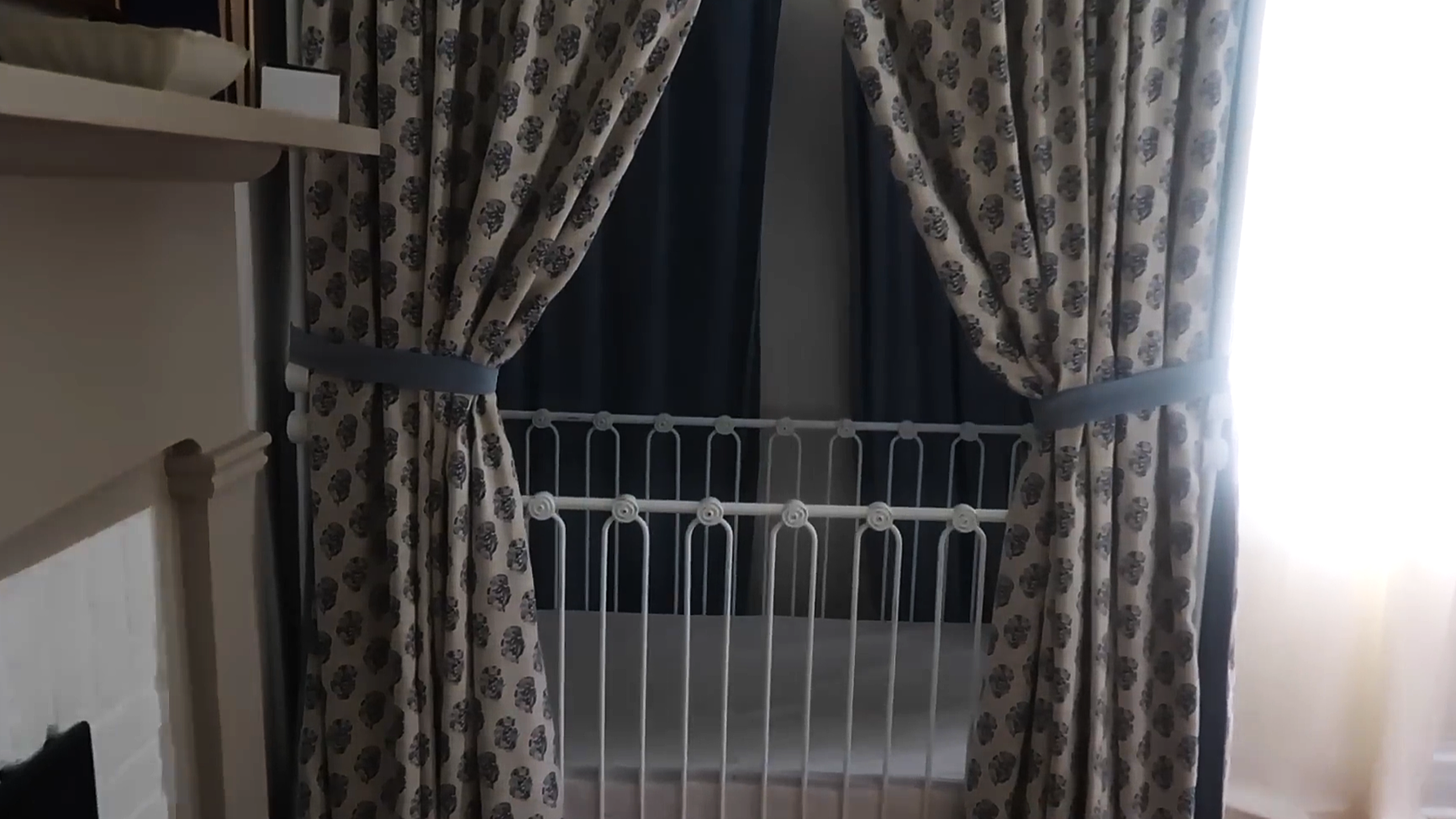 A dreamy DIY canopy nursery transformation