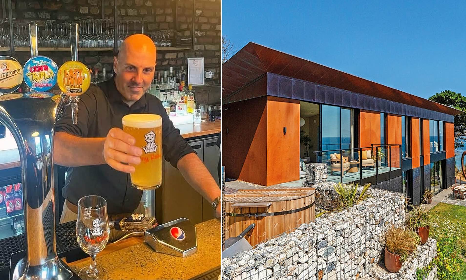 Barman wins £3.5m Omaze clifftop mansion - and puts it up for sale after just one summer