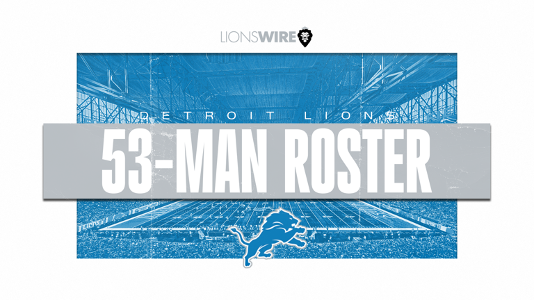 Detroit Lions finalize initial 53-man roster for 2026 NFL season