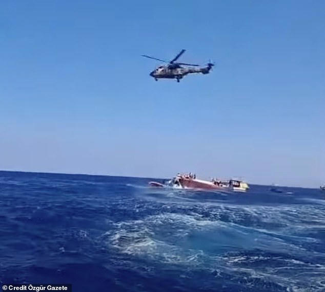 Ferry carrying 270 people capsizes off Cyprus with 'at least six dead ...