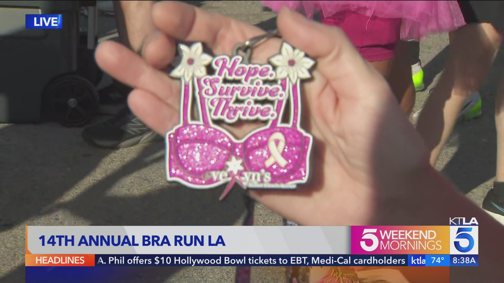 Thousands gather for 14th annual BRA Run at Dockweiler State Beach