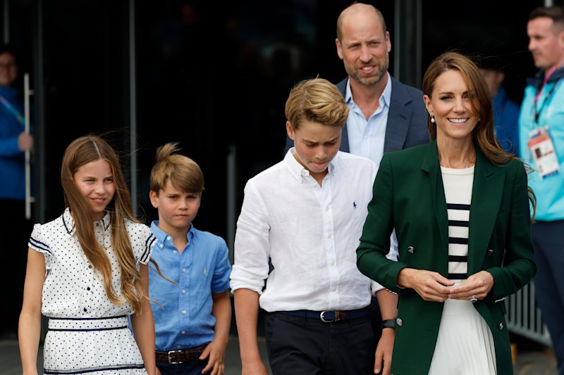 William and Kate head home to Windsor days after Harry and Meghan's arrival