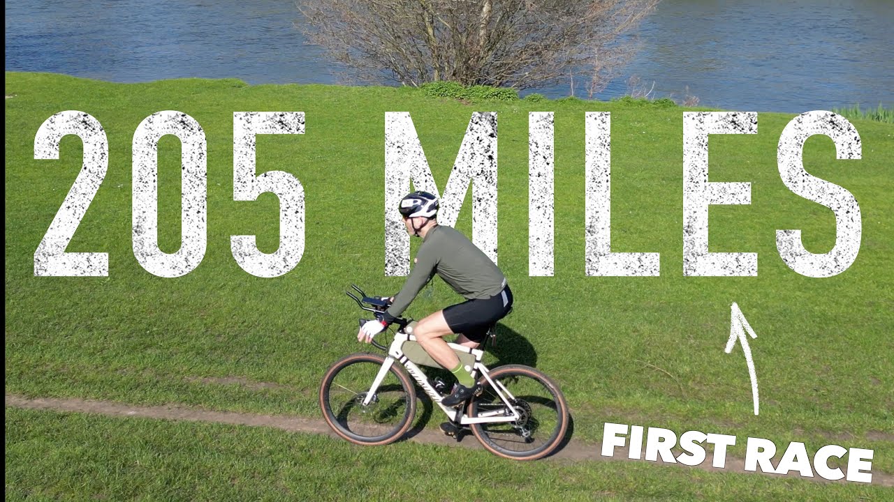 First race, 205 miles, one bike setup