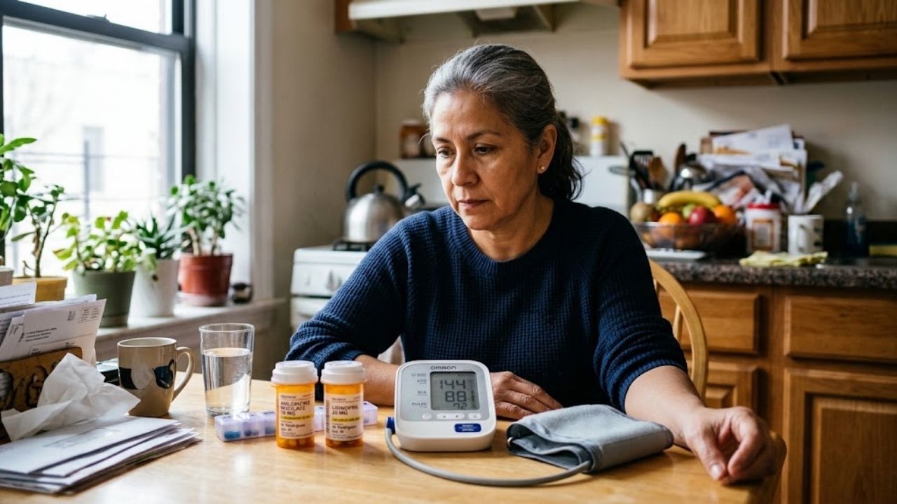 Stopping blood pressure drugs can raise health risks