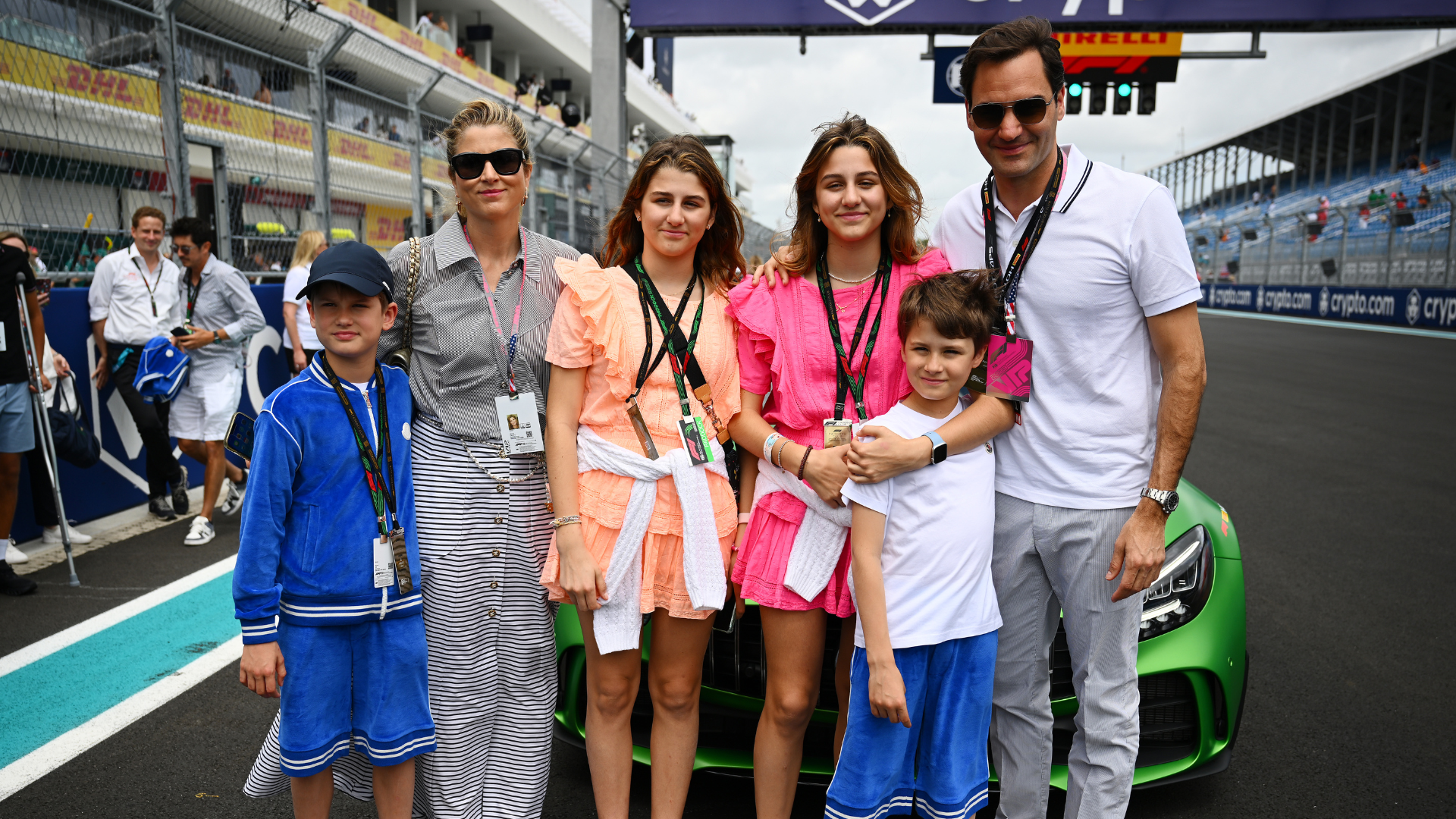 Roger Federer gets emotional as he thanks his wife and family in Hall of Fame induction speech