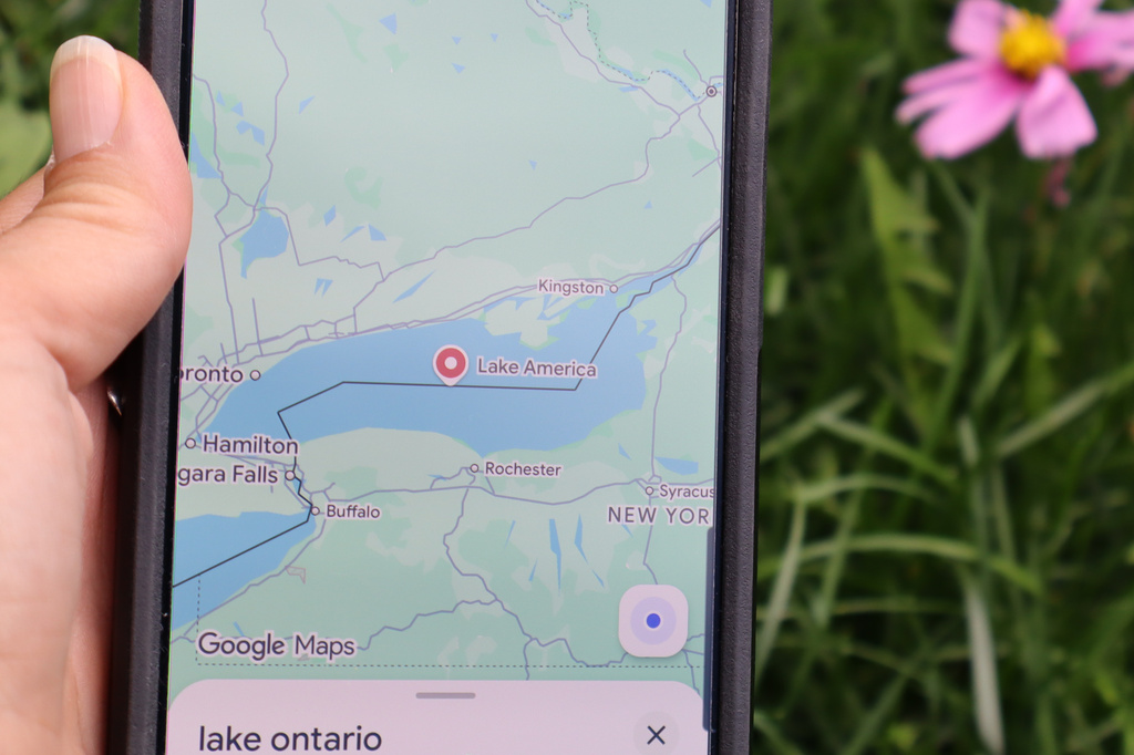 Lake Ontario now called Lake America on Google Maps for US users after ...