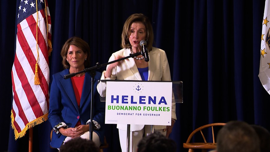 Nancy Pelosi rallies for Foulkes as McKee looks to defy polls