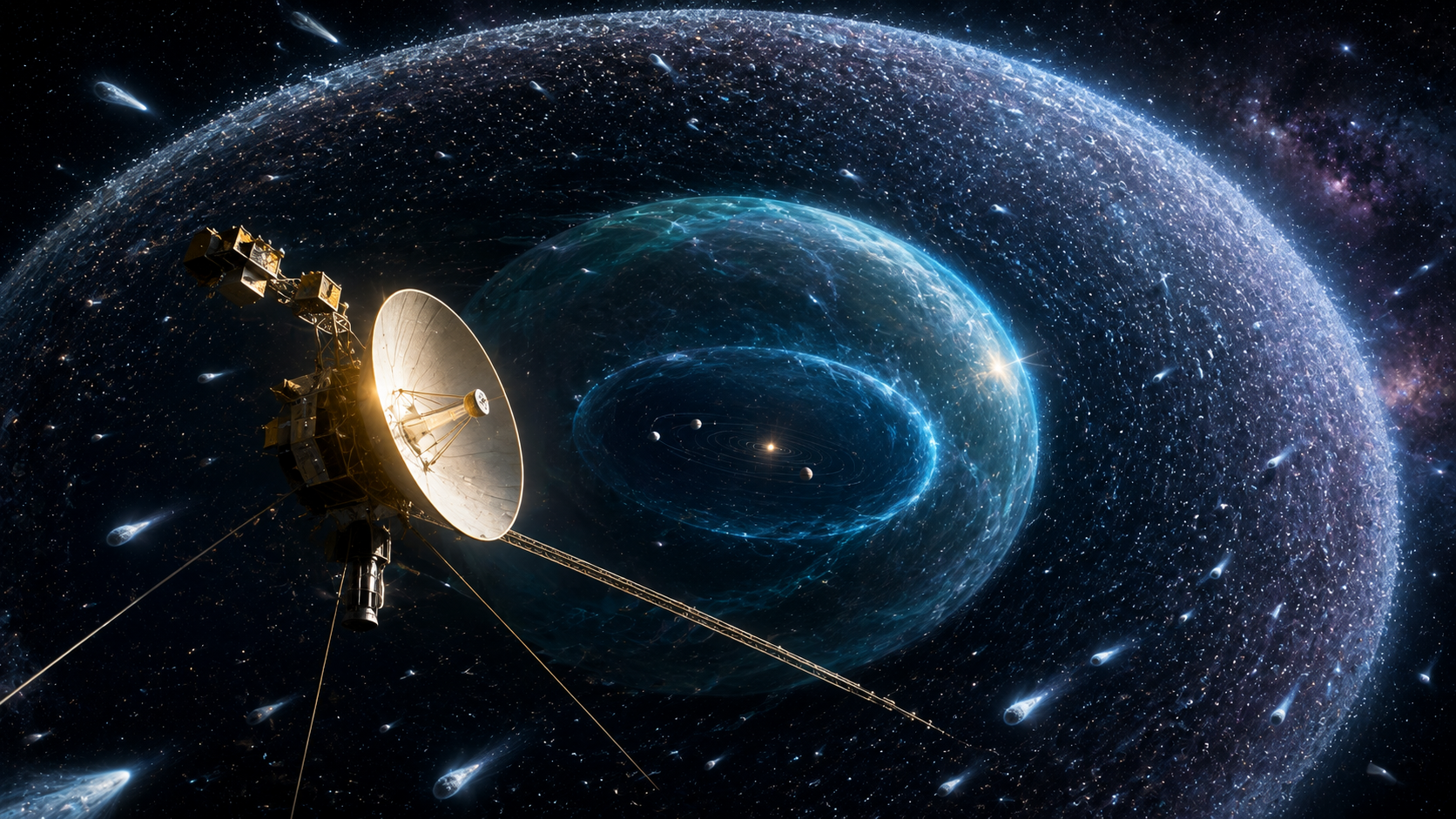 Solar system edge - why Voyager has not truly escaped the Sun