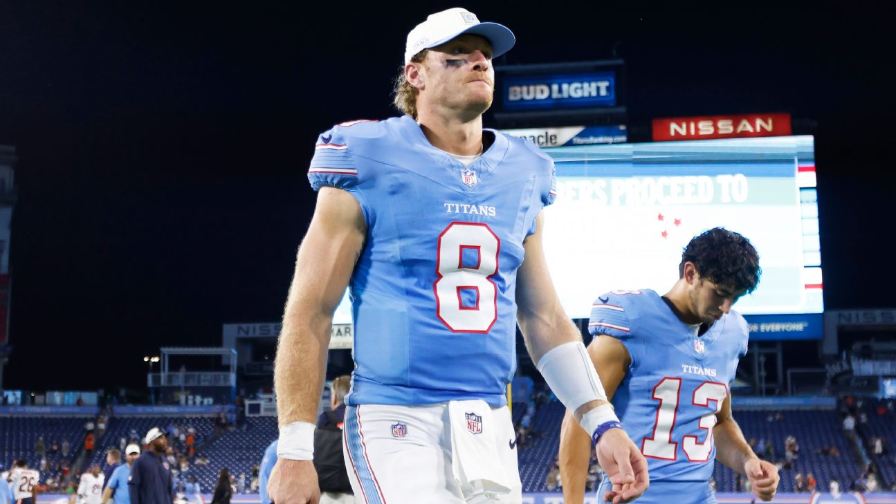 Sources: Titans waive former starting QB Will Levis