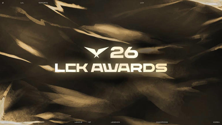 LCK awards 2026 winners announced