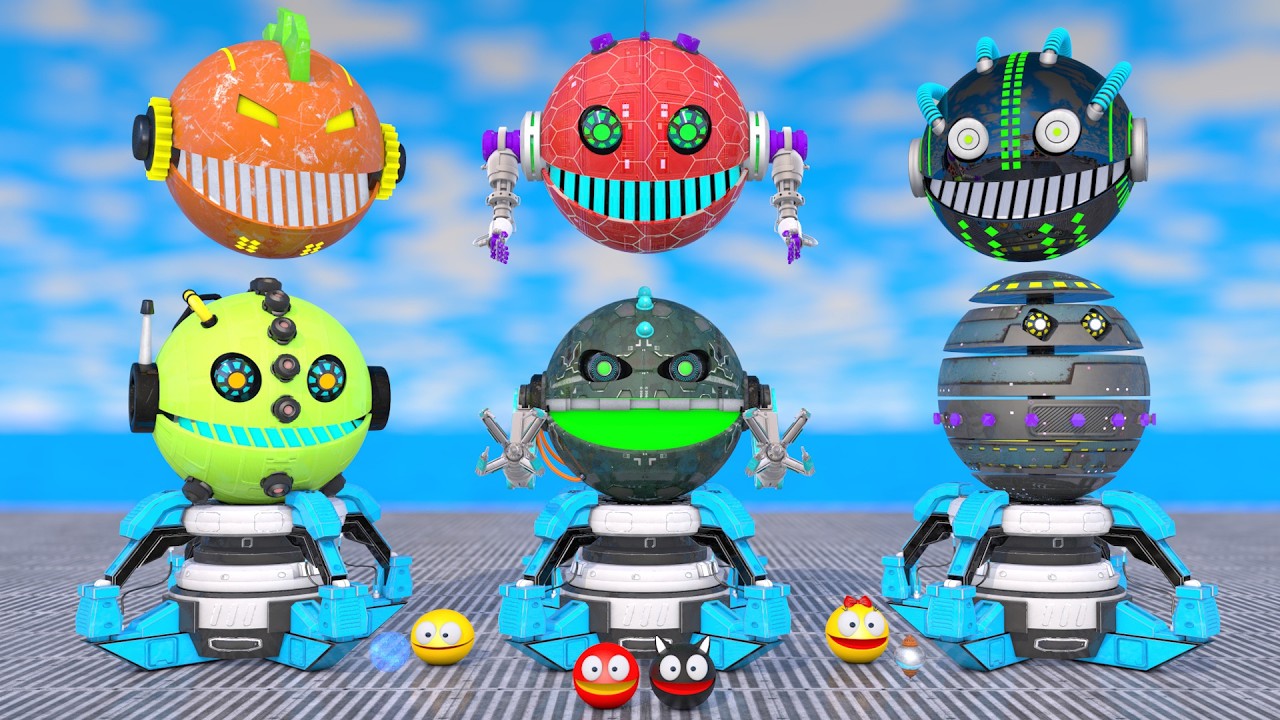 Pacman & the robot adventure team - Shadow lantern & hologram orb