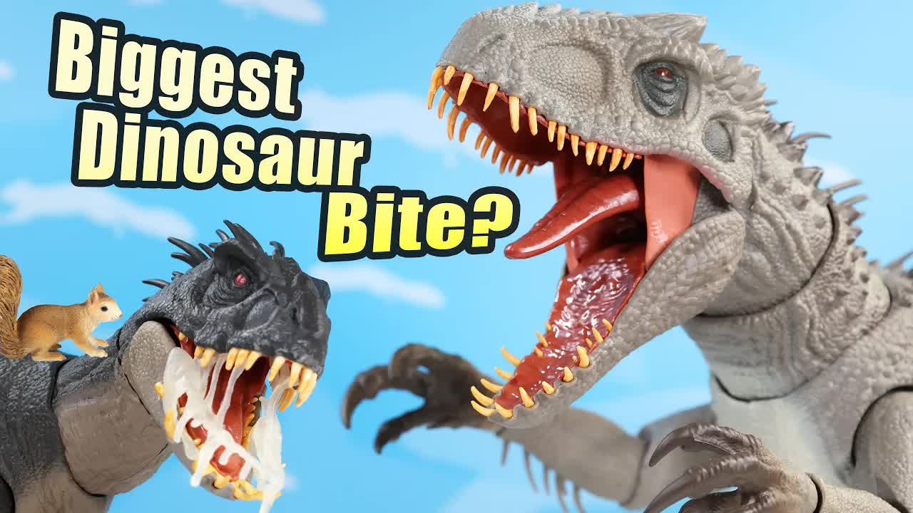 Massive Jurassic World Hammond Collection hybrid dinosaurs: Indominus ...